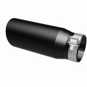 MagnaFlow Tip Stainless Black Coated Single Double Round Single Outlet 5in Dia 4in Inlet 13in L Magnaflow Catalytic Converter Universal