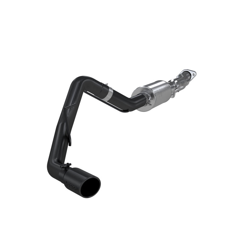 MBRP 11-14 Ford F150 3in Cat Back Single Side Exit Black Coated Exhaust System MBRP Catback