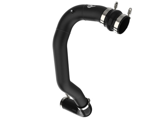 aFe 08-10 Ford Trucks V8-6.4L (td) BladeRunner 3 IN Aluminum Hot Charge Pipe - Black aFe Intercoolers
