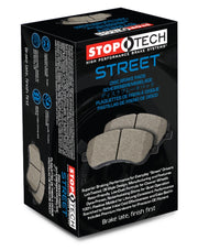 StopTech 15-18 Ford Mustang Front Street Brake Pads w/Shims & Hardware Stoptech Brake Pads - OE