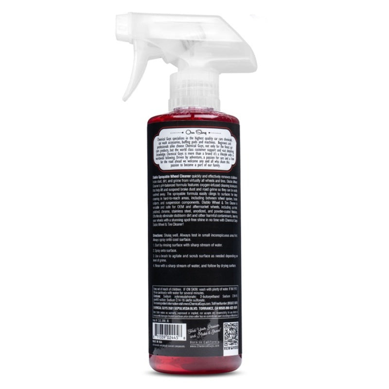 Chemical Guys Diablo Wheel And Rim Cleaner - 16oz Chemical Guys Surface Cleaners