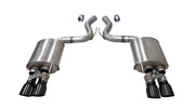 Corsa 2018-2023 Ford Mustang GT Fastback 5.0L 3in Sport Axle-Back Exhaust w/ 4in Black Tips CORSA Performance Axle Back