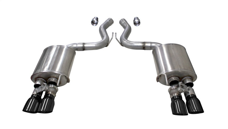 Corsa 2018-2023 Ford Mustang GT Fastback 5.0L 3in Sport Axle-Back Exhaust w/ 4in Black Tips CORSA Performance Axle Back