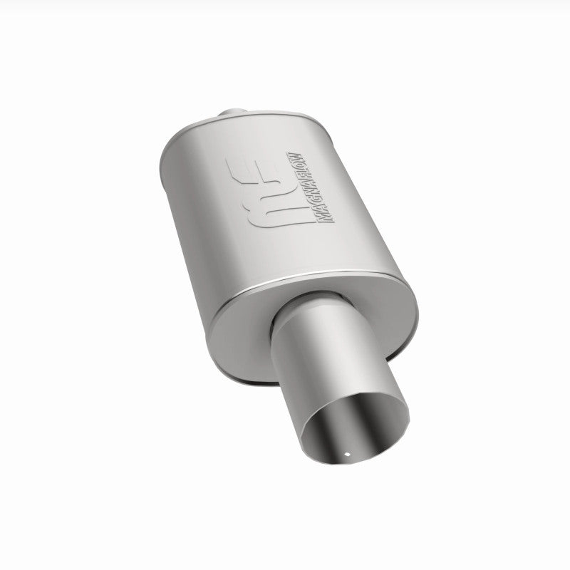 MagnaFlow Muffler W/Tip Mag SS 14X5X8 2.25/4. Magnaflow Muffler