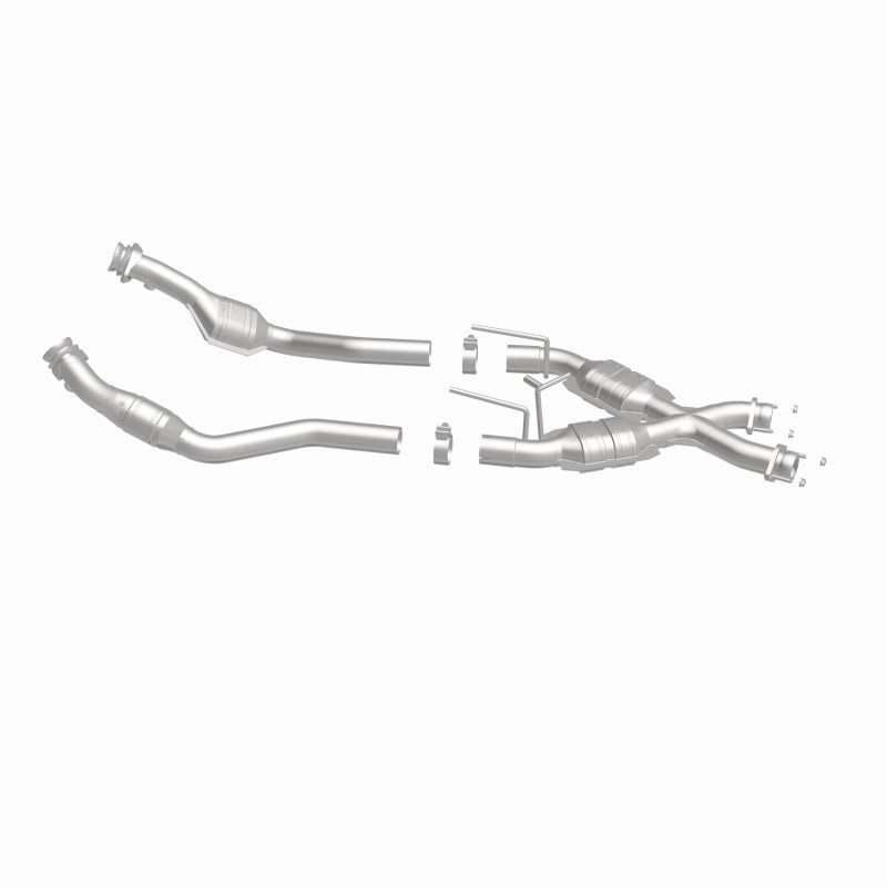 MagnaFlow Conv DF Mustang X-Pipe 86-93 50-Sta Magnaflow Catalytic Converter Direct Fit