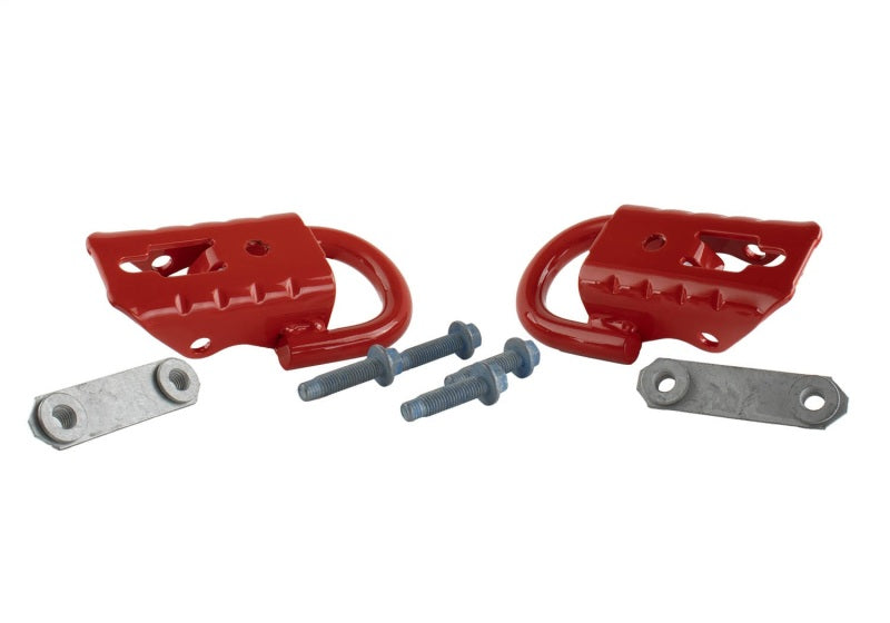 Ford Racing 15-22 F-150 Tow Hooks - Red (Pair) Ford Racing Tow Hooks