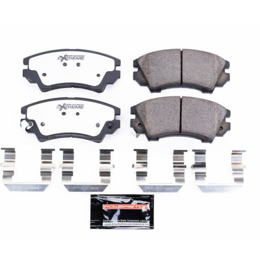 Power Stop 2017 Buick Regal Front Z26 Extreme Street Brake Pads w/Hardware PowerStop Brake Pads - Performance