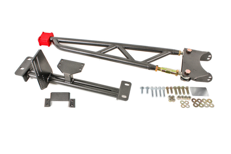 BMR 93-02 F-Body w/o DSL Torque Arm Tunnel Mount (For Stock Exhaust) - Black Hammertone BMR Suspension Suspension Arms & Components