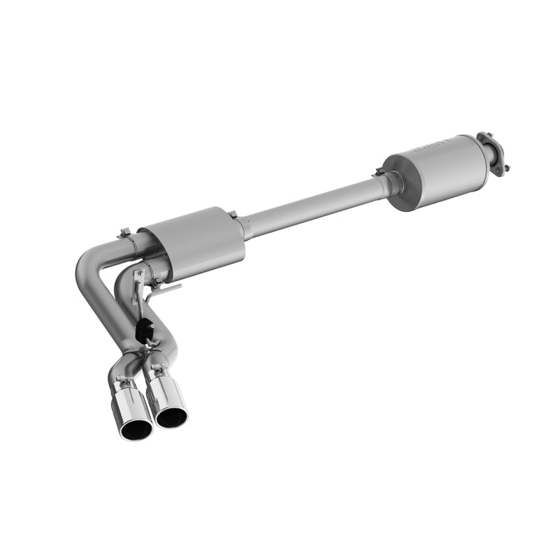 MBRP 15-20 Ford F150 T409 Pre-Axle 4in OD Tips Dual Outlet 3in Cat Back Exhaust MBRP Catback