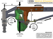 ICON 10-14 Ford Raptor Rear Hydraulic Bump Stop Kit ICON Bump Stops