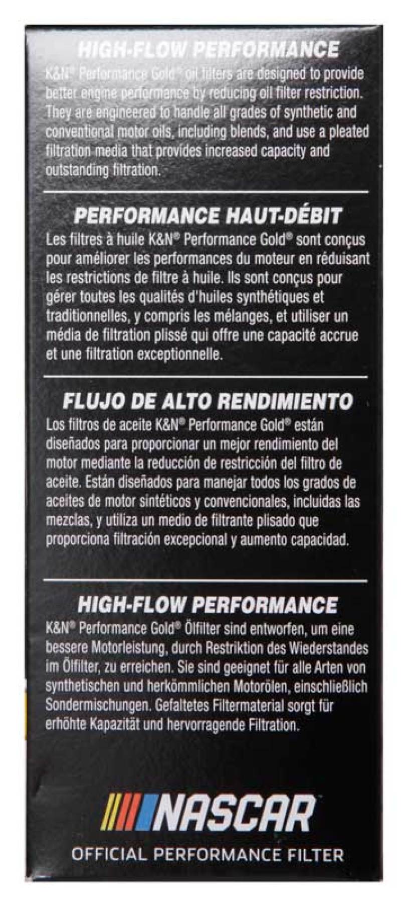 K&N Ford / Lincoln 1.938in OD x 5.5in H Oil Filter K&N Engineering Oil Filters