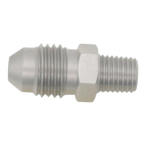 DeatschWerks 4AN Male Flare to 1/16in NPT Male - Anodized Stainless Steel DeatschWerks Fittings