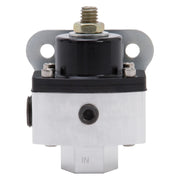 Edelbrock Fuel Pressure Regulator 4-1/2 to 9 PSI Satin Finish Edelbrock Fuel Pressure Regulators