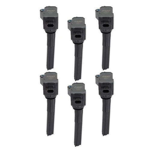 MSD Ignition Coil - Ford EcoBoost - 2.7L / 3.0L V6 - Black - 6-Pack 826036 MSD Autoparts