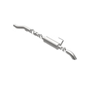 MagnaFlow Cat-Back, SS, 2.5/3in, Turn Down In Front Rear Tire 2015 Ford F150 5.0L V8 Ext Cab Magnaflow Catback