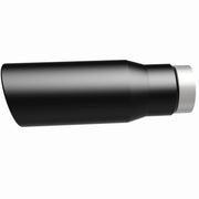 MagnaFlow Tip Stainless Black Coated Single Wall Round Single Outlet 5in Dia 3.5in Inlet 14.5in L Magnaflow Catalytic Converter Universal
