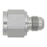 DeatschWerks 8AN Female Flare to 6AN Male Flare Reducer - Anodized DW Titanium DeatschWerks Fittings
