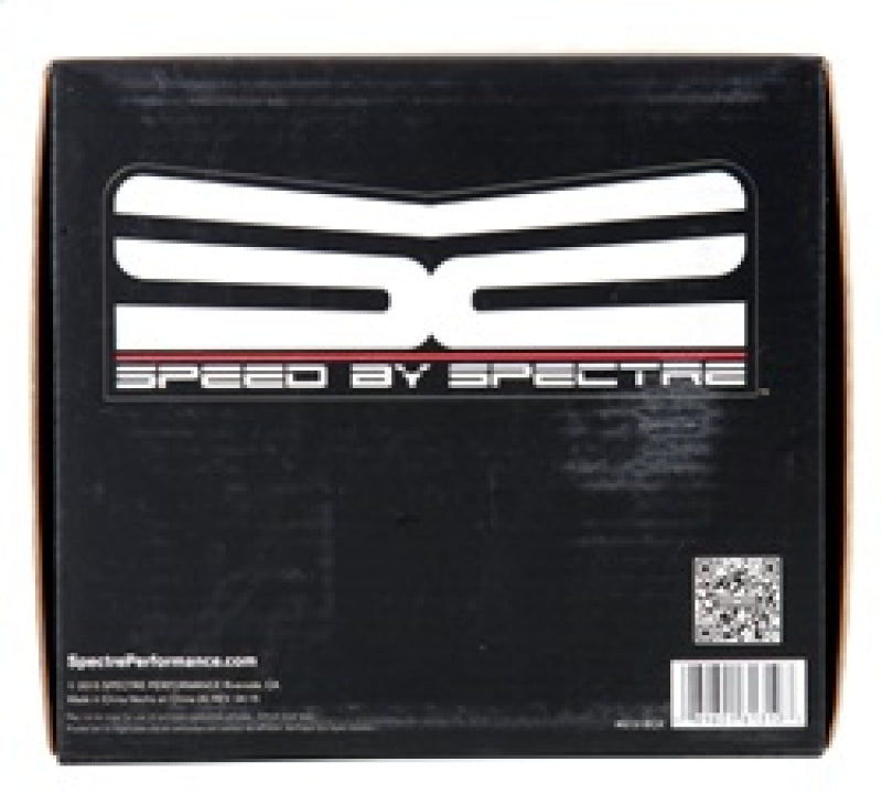 Spectre Adjustable Conical Air Filter 5-1/2in. Tall (Fits 3in. / 3-1/2in. / 4in. Tubes) - Black Spectre Air Filters - Universal Fit