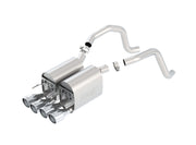 Borla 05-08 Corvette Coupe/Conv 6.0L/6.2L 8cyl 6spd RWD Touring SS Exhaust (rear section only) Borla Axle Back