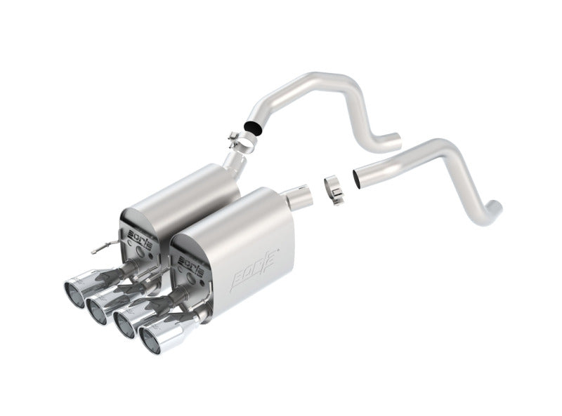 Borla 05-08 Corvette Coupe/Conv 6.0L/6.2L 8cyl 6spd RWD Touring SS Exhaust (rear section only) Borla Axle Back