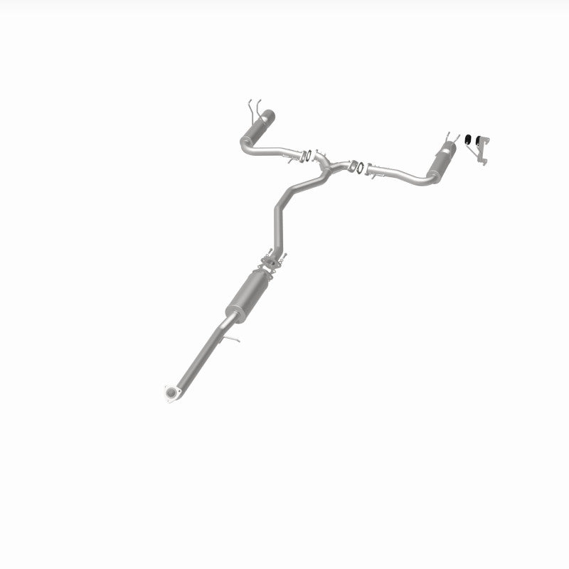 MagnaFlow 16-18 Honda Civic L4 2.0L Street Series Cat-Back Exhaust w/ Polished Tips