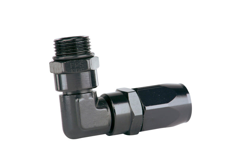 Aeromotive AN-8 Male O-Ring Boss to 90 Deg Hose End Aeromotive Fittings