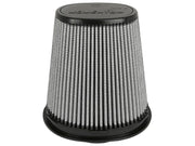 aFe Magnum FLOW Pro DRY S Universal Air Filter F-4in. / B-(8X6.5) MT2 / T-(5.25 X 3.75) / H-7.5in. aFe Air Filters - Universal Fit