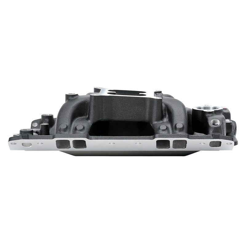 Edelbrock Intake Manifold RPM Air-Gap Small-Block Chevy 262-400 Black Edelbrock Intake Manifolds