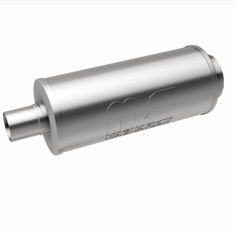 MagnaFlow Muffler W/Tip Mag SS 14X6X6 2.25/4. Magnaflow Muffler