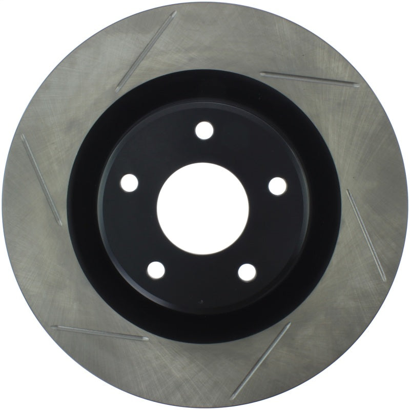 StopTech Power Slot 05-07 Cadillac XLR / 06-09 Chevy Corvette Front Right Slotted Rotors Stoptech Brake Rotors - Slotted