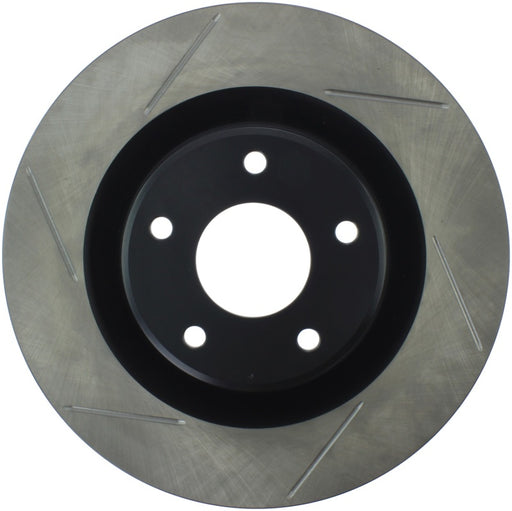 StopTech Power Slot 05-07 Cadillac XLR / 06-09 Chevy Corvette Front Right Slotted Rotors Stoptech Brake Rotors - Slotted
