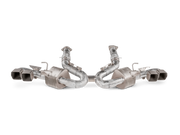Akrapovic 2020 Chevrolet Corvette Stingray (C8) OPF/GPF Slip-On Line (Titanium) w/ Titanium Tips Akrapovic Muffler