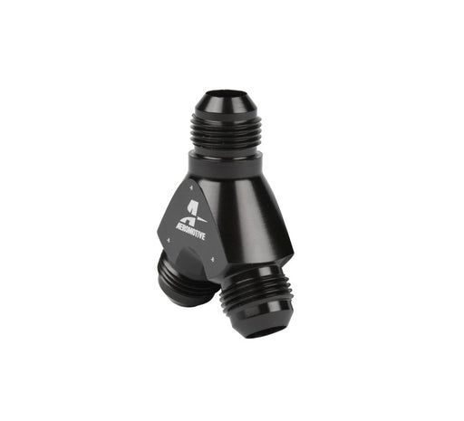 Aeromotive Y-Block - AN-08 - 2x AN-08 Aeromotive Fittings