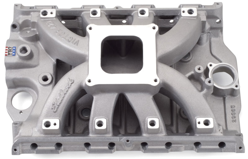 Edelbrock 390-428 Ford FE Victor EFI Manifold 4150 Flange Mounting Edelbrock Intake Manifolds