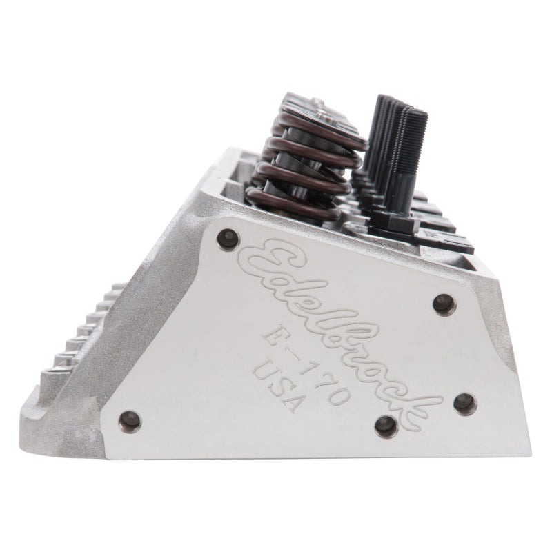 Edelbrock Cylinder Head SBC Performer RPM 23 Deg 170cc Intake 60cc Chamber Flat Tappet Cam Complete Edelbrock Heads