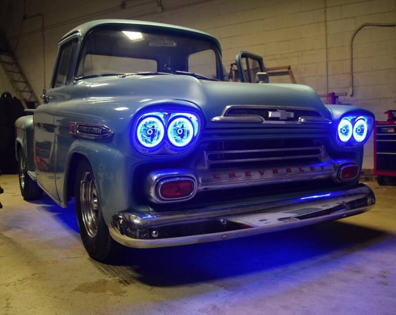 Oracle Pre-Installed Lights 5.75 IN. Sealed Beam - Amber Halo ORACLE Lighting Headlights