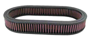 K&N Custom Oval Air Filter 7.75in OW X 14.625in OL x 2in H K&N Engineering Air Filters - Drop In