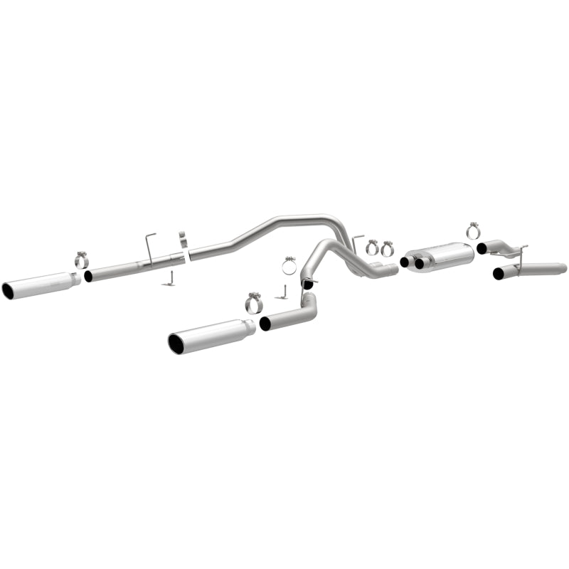 MagnaFlow SYS C/B 09 F-150 EC-CC/SB dual splt Magnaflow Catback