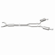 MagnaFlow Cat-Back Stainless Dual Split Rear Exit 4in Polished Tips 11-15 Chevy Camaro 3.6L V6 Magnaflow Catback
