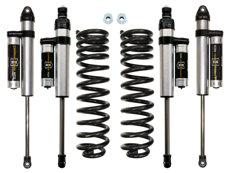 ICON 2017+ Ford F-250/F-350 2.5in Stage 2 Suspension System ICON Shocks and Struts