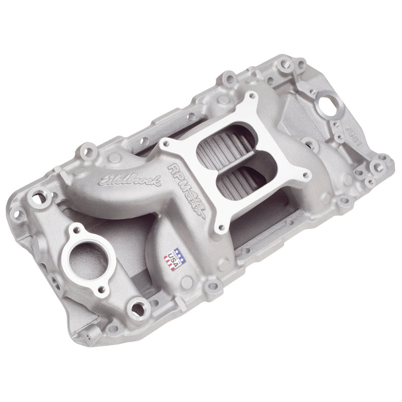Edelbrock B/B Chevy O-Port RPM Air-Gap Manifold Edelbrock Intake Manifolds