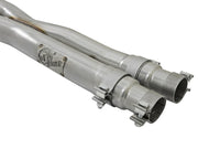 aFe MACHForce XP 3in 304 SS Cat-Back Exhausts w/ Black Tips 15-17 Ford Mustang GT V8-5.0L/V6-3.7L aFe Catback