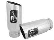 aFe MACH Force-Xp Universal Exhaust Tip 4 IN Inlet x 5 IN Outlet x 12 IN L aFe Tips