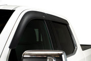 Husky Liners 04-14 Ford F-150 Ext. Cab/SuperCab Ventvisor Low Profile 4pc - Matte Black Husky Liners Window Vents