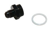 Aeromotive AN-06 Holley Carb 7/8in x 20 Thread Dual Feed Bowl Adapter Fitting Aeromotive Fittings