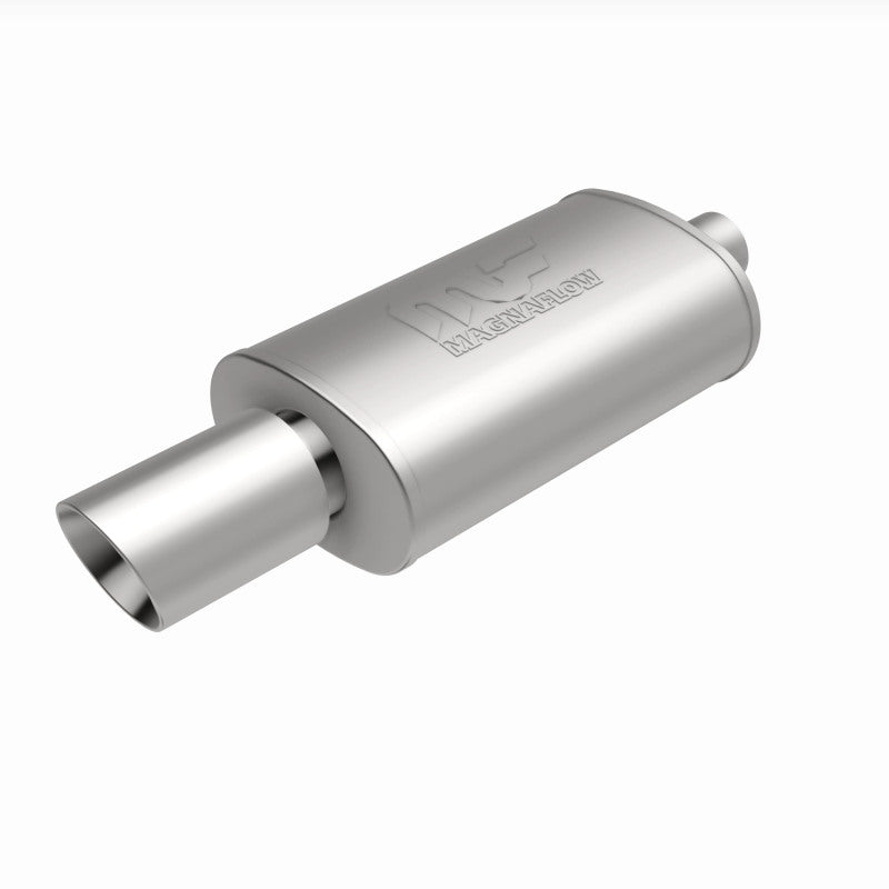 MagnaFlow Muffler W/Tip Mag SS 14X5X8 2.25/4. Magnaflow Muffler