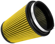 Airaid Universal Air Filter - Cone 5in FLG x 6-1/2in B x 4-3/4in T x 7-9/16in H - Synthaflow Airaid Air Filters - Universal Fit