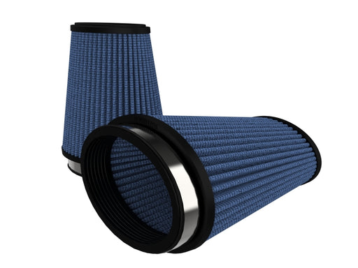 aFe MagnumFLOW Pro DRY S Universal Air Filter (3x4.75) IN F (4x5.75) IN B (2.5x4.25) IN T x 6 H aFe Air Filters - Universal Fit