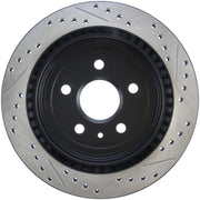 StopTech Slotted & Drilled Sport Brake Rotor Stoptech Brake Rotors - Slot & Drilled