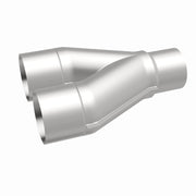 MagnaFlow Universal Trans Y-Pipe All SS 4inch (Dual) 3.5inch (Single) x 13inch (Overall) Magnaflow Catalytic Converter Universal